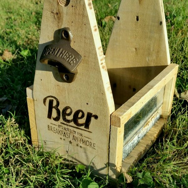 beer tote w/ quote