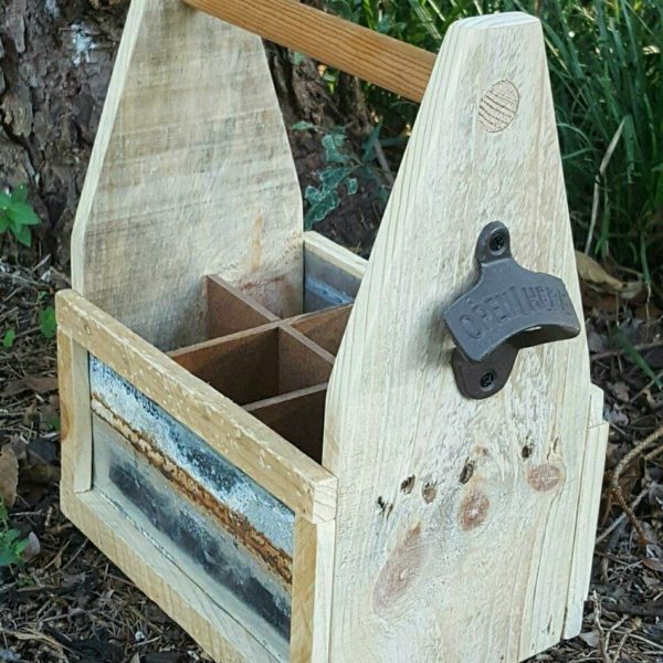 beer tote plain back